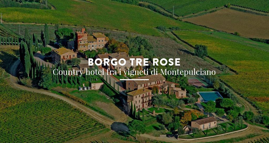 Hotel Borgo Tre Rose Valiano Exterior foto